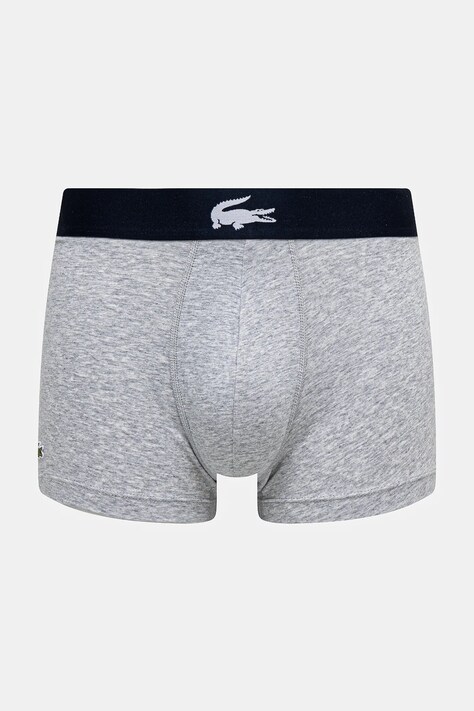 Lacoste облягаючі боксери чоловічі з бавовною 3 шт — SS25-BIM062, темно-синій — фото 3