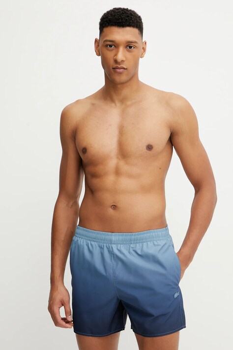 Μαγιό Lacoste χρώμα: μπλε, MH9108