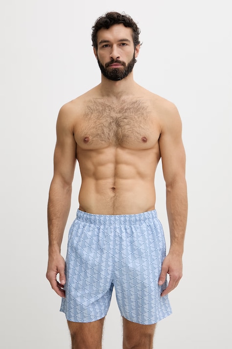 Lacoste szorty kąpielowe męskie niebieskie MH9086