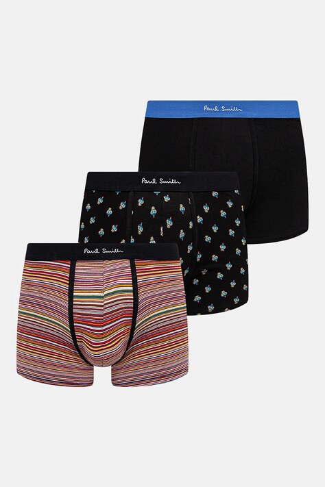 Boxerky Paul Smith 3-pack černá barva, M1A-914-P3PK68