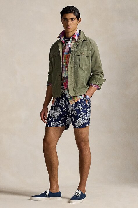 Polo Ralph Lauren pantaloncini da bagno colore blu 710963323