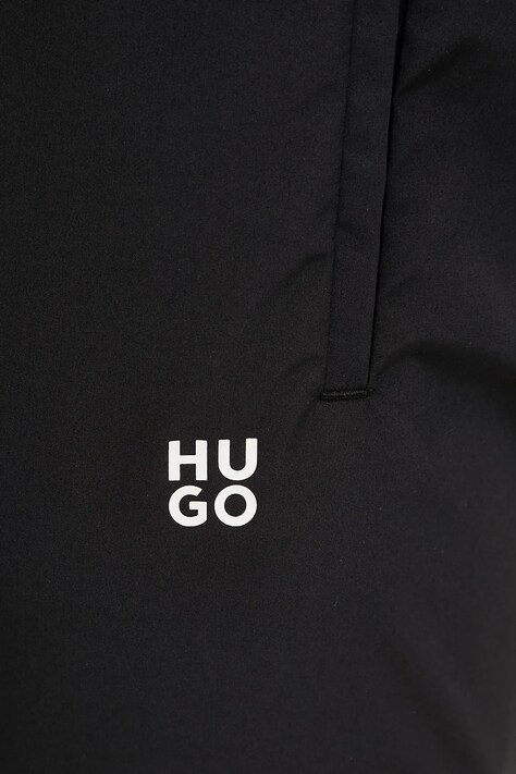Купальні шорти і рушник HUGO — SS25-BIM089, чорний — фото 5