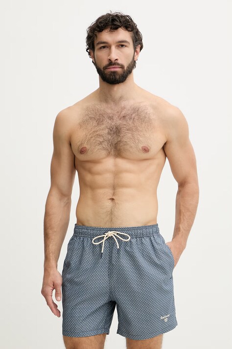 Barbour szorty kąpielowe męskie Shell Swim Short granatowe MSW0069