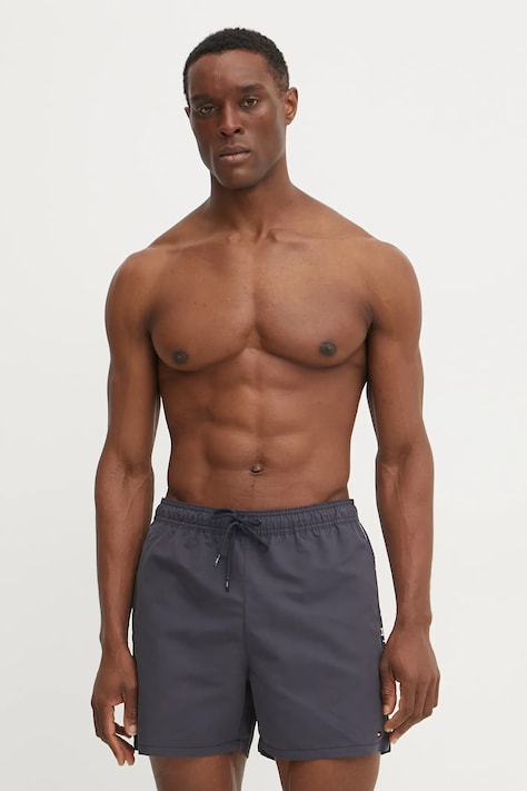Tommy Hilfiger szorty kąpielowe kolor szary UM0UM03481