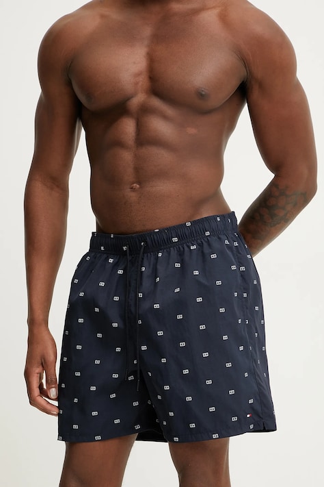 Tommy Hilfiger pantaloni scurti de baie culoarea albastru marin, UM0UM03491