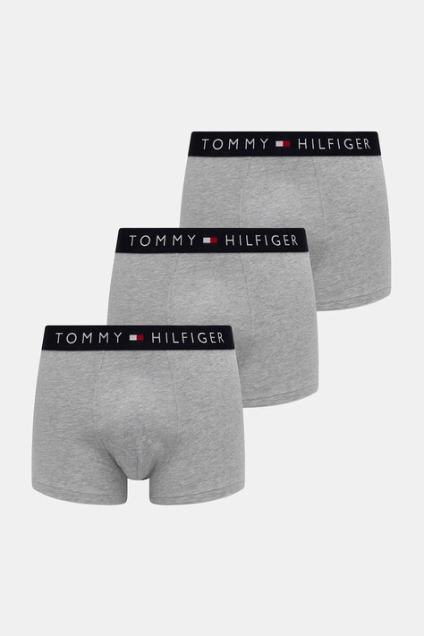 Tommy Hilfiger boxeralsó 3 db szürke, UM0UM03400