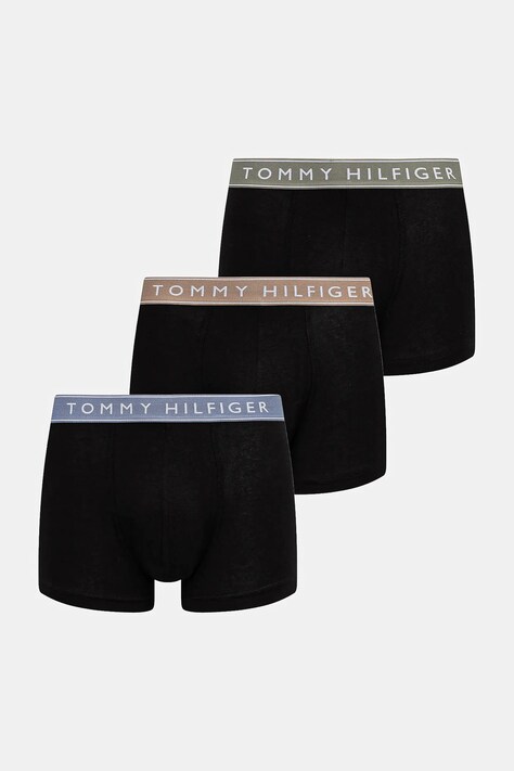 Tommy Hilfiger bokserki 3-pack męskie kolor czarny UM0UM03457