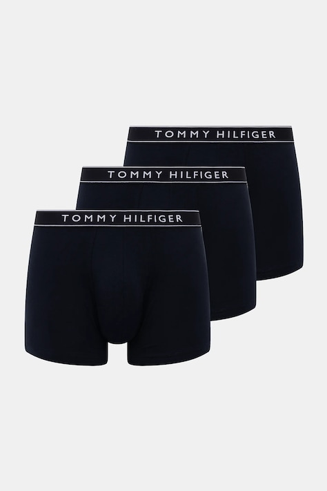 Боксеры Tommy Hilfiger 3 шт мужские цвет синий UM0UM03458