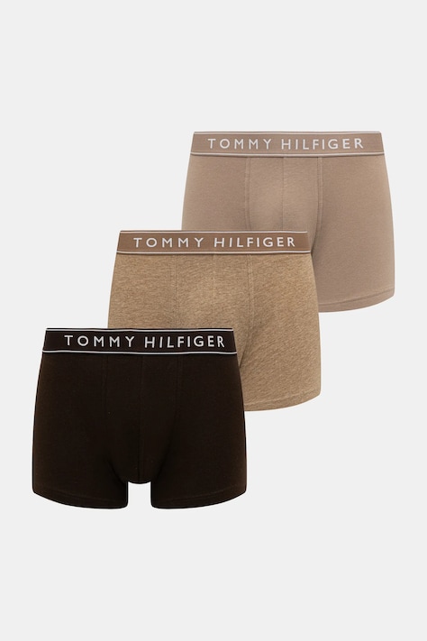 Tommy Hilfiger boxeri 3-pack culoarea gri, UM0UM03520
