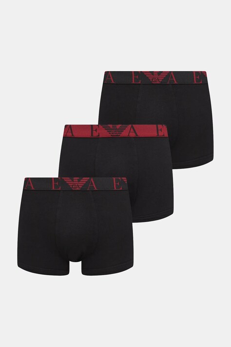 Emporio Armani Underwear bokserki 3-pack męskie kolor czarny EM000259 AF10778
