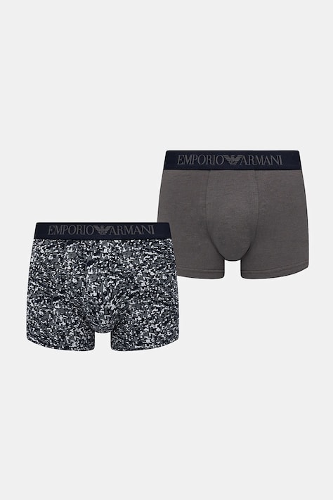 Emporio Armani Underwear boxeralsó 2 db szürke, férfi, EM001014 AF10797