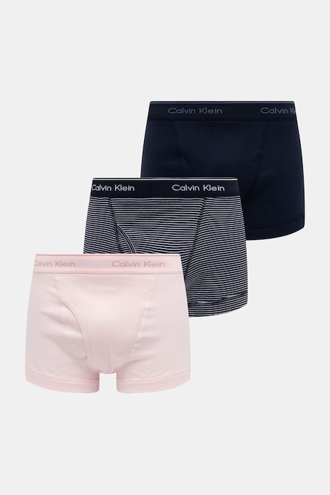 Calvin Klein Underwear boxerky pánske bavlnené ružové 000NB4002A