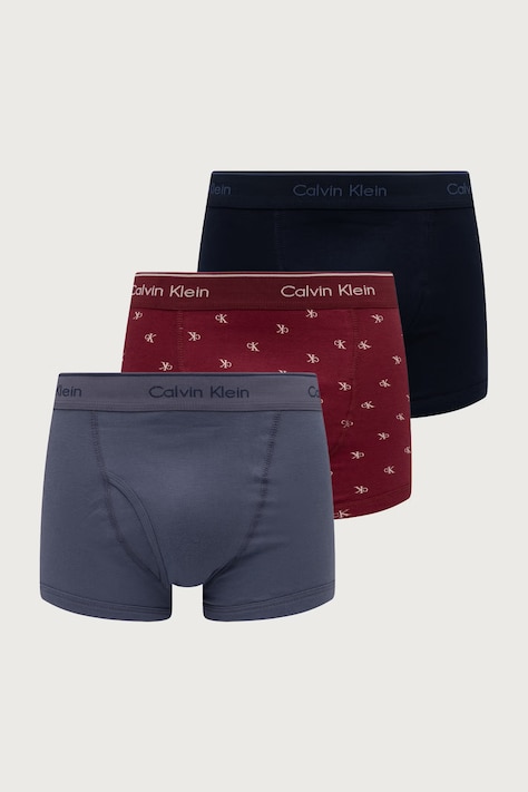 Calvin Klein Underwear Bokserki męskie bawełniane granatowe 000NB4002A