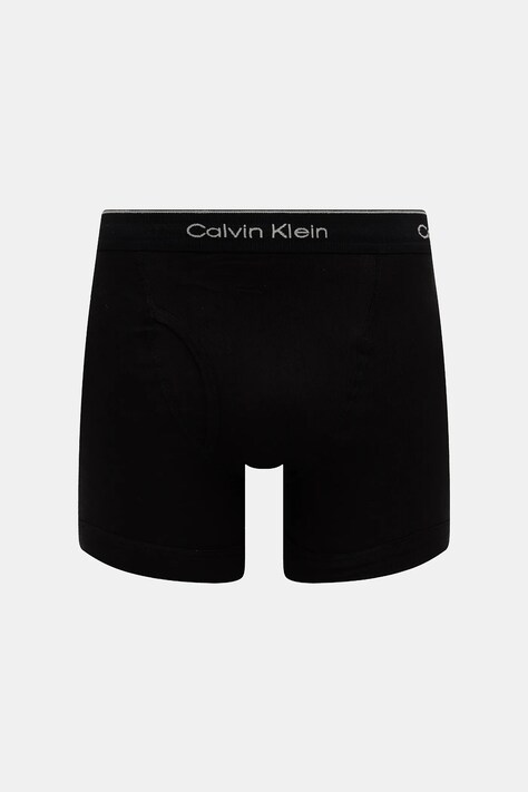 Calvin Klein Underwear pamut boxeralsó 3 db zöld, 000NB4002A