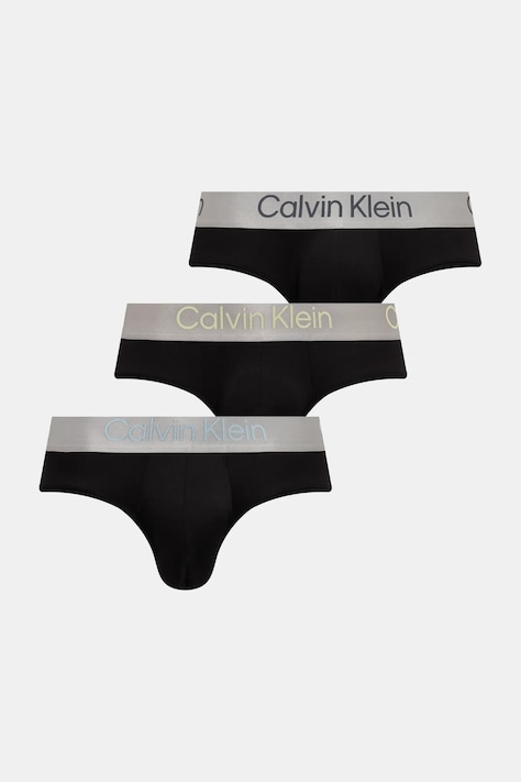 Σλιπ Calvin Klein Underwear 3-pack χρώμα: μαύρο, LV00NB4122