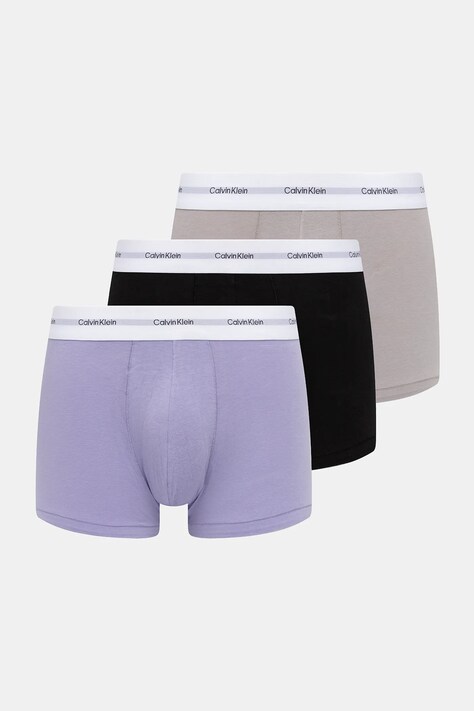 Boxerky Calvin Klein Underwear 3-pack pánské, bílá barva, LV00NB4263