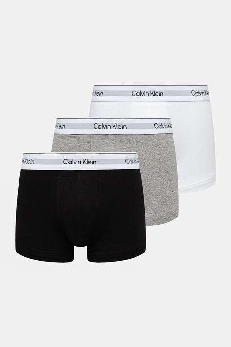 Calvin Klein Underwear boxeri de bumbac 3-pack culoarea alb, LV00NB4389