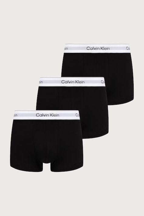Calvin Klein Underwear Přiléhavé boxerky pánské 3-pack šedé LV00NB4389