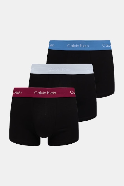 Calvin Klein Underwear bokserki dopasowane męskie 3-pack czarne LV00NB4389