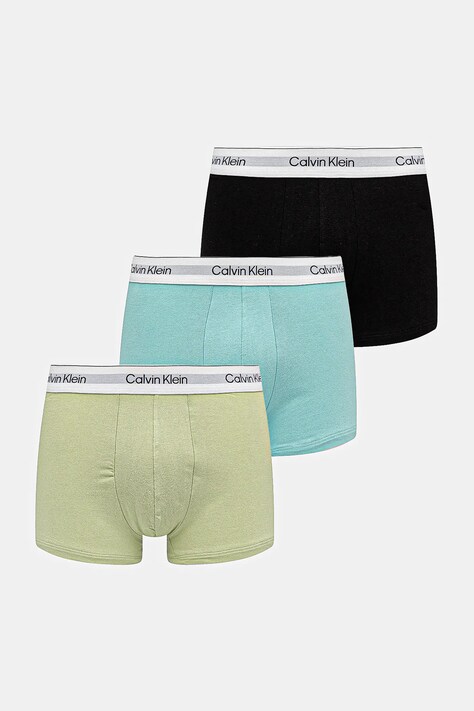 Calvin Klein Underwear boxeralsó 3 db zöld, férfi, LV00NB4392