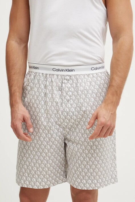 Calvin Klein Underwear pantaloni scurți de pijama din bumbac modelator, LV00NM2832