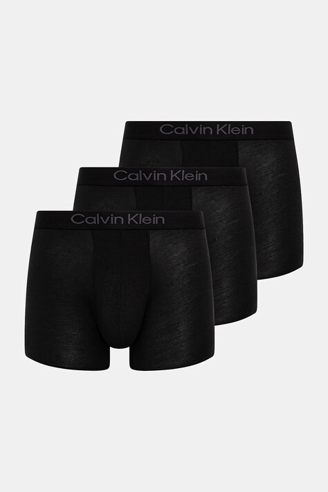 Boksarice Calvin Klein Underwear 3-pack črna barva, LV00NB4193