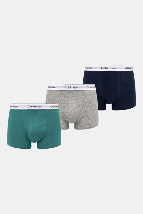 Calvin Klein Underwear boxeri 3-pack culoarea verde, LV00NB4286
