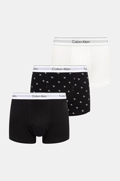 Calvin Klein Underwear priliehavé boxerky pánske 3-pack biele LV00NB4286