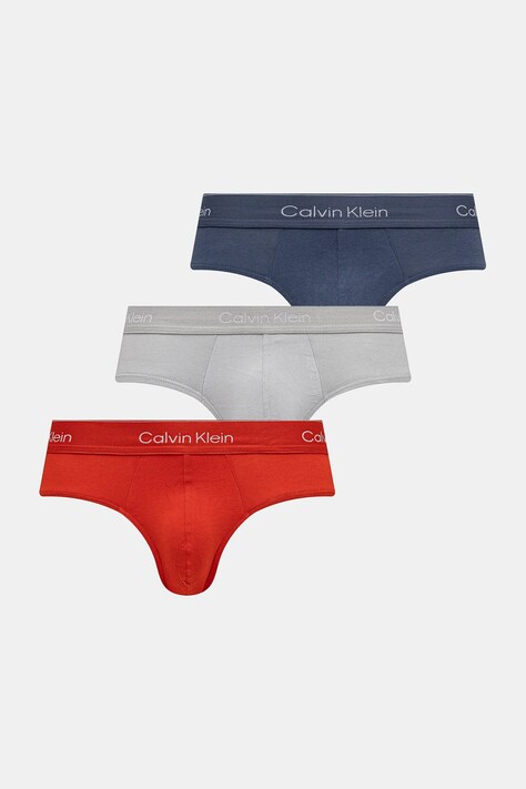 Слипы Calvin Klein Underwear 3 шт мужские цвет красный LV00NB4388