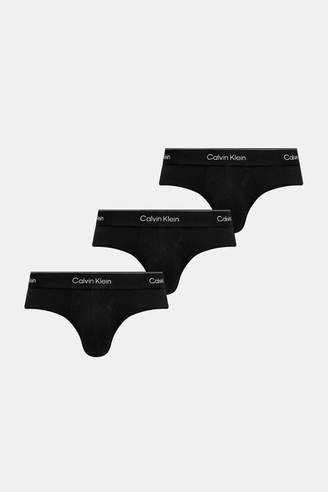 Slip gaćice Calvin Klein Underwear 3-pack boja: crna, LV00NB4388