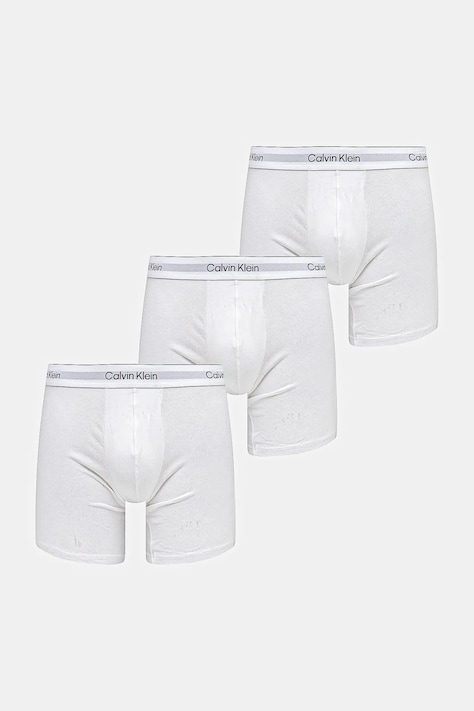 Calvin Klein Underwear Bokserki męskie z bawełną 3-pack białe LV00NB4394