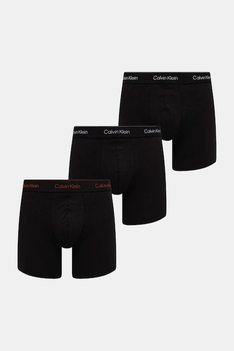 Boxerky Calvin Klein Underwear 3-pak čierna farba, LV00NB4394