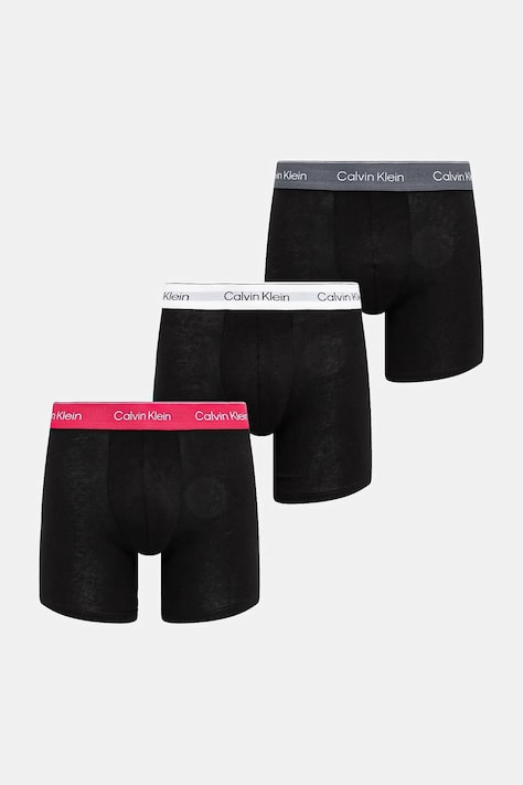 Boxerky Calvin Klein Underwear 3-pak čierna farba, LV00NB4394