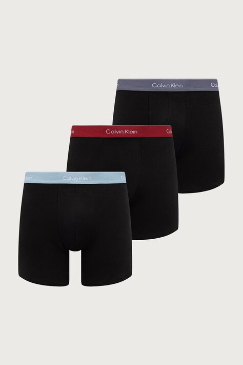 Calvin Klein Underwear Bokserki męskie z bawełną 3-pack czarne LV00NB4394