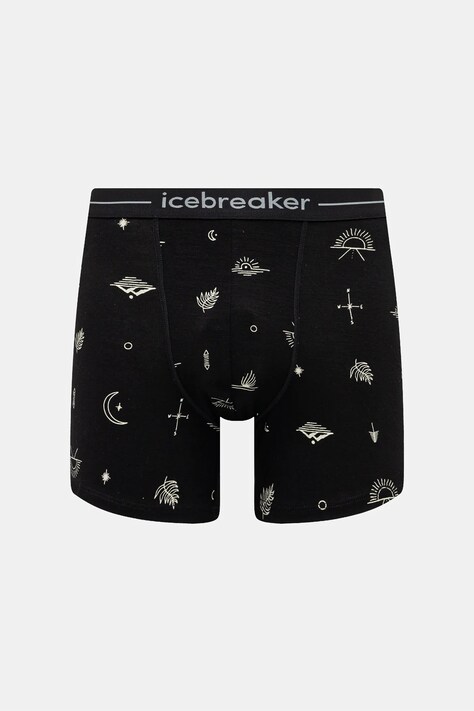 Icebreaker lenjerie functionala Anatomica culoarea negru, IB0A57731241