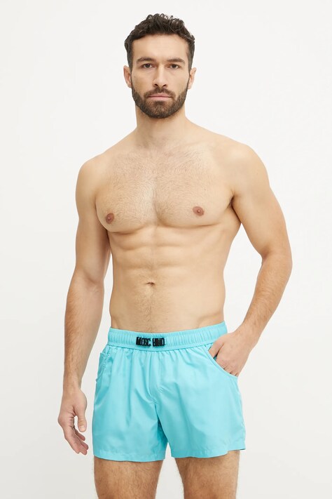 Купальные шорты Moschino Underwear цвет бирюзовый 4241.9301