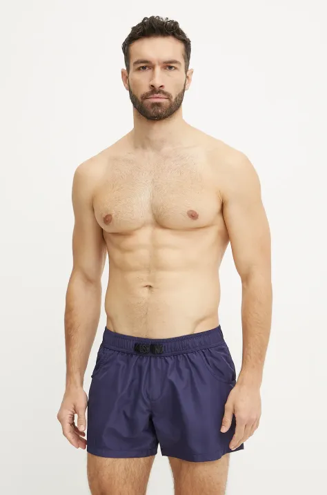 Moschino Underwear szorty kąpielowe kolor granatowy 4241.9301