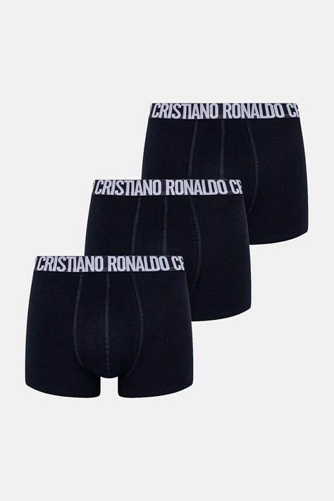 CR7 Cristiano Ronaldo boxeri 3-pack bărbați, culoarea bleumarin, 8100-4900-2765