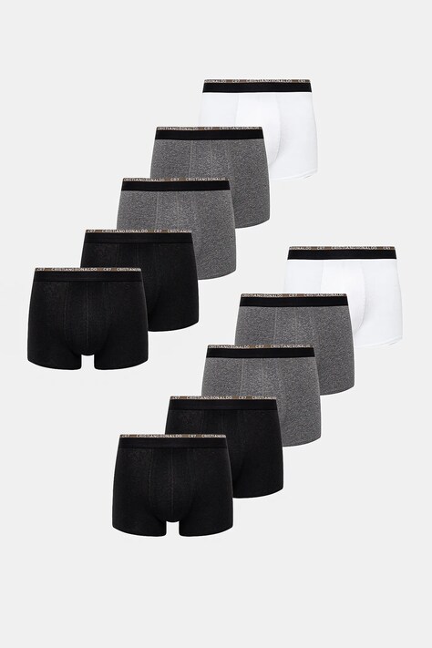 CR7 Cristiano Ronaldo boxeri 10-pack culoarea gri, 8120-49-2577