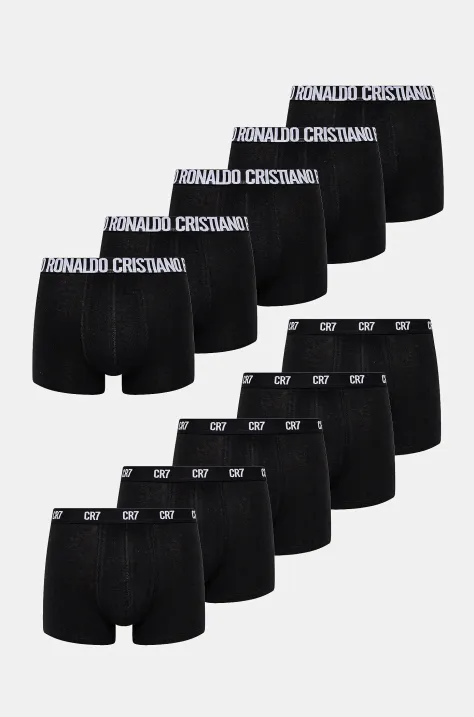 CR7 Cristiano Ronaldo bokserki 10-pack kolor czarny 8120-4900-2581