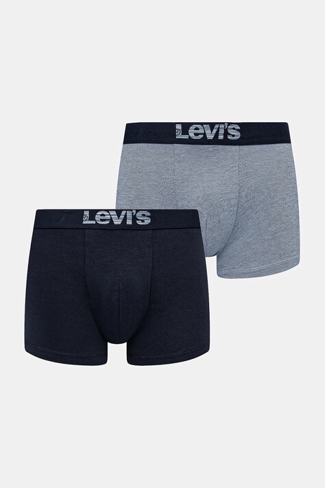 Levi's boxeri 2-pack culoarea bleumarin, 37149-1082