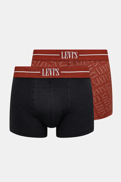 Boksarice Levi's 2-pack rdeča barva, 37149-1098