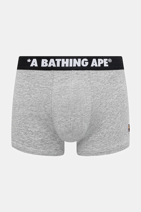 Боксерки A Bathing Ape One Point Trunks в сиво 1K80183301