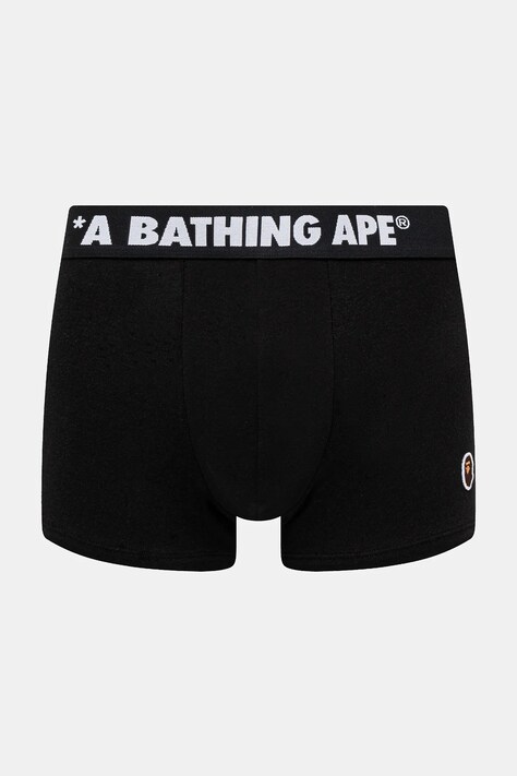Boxerky A Bathing Ape One Point Trunks černá barva, 1K80183301