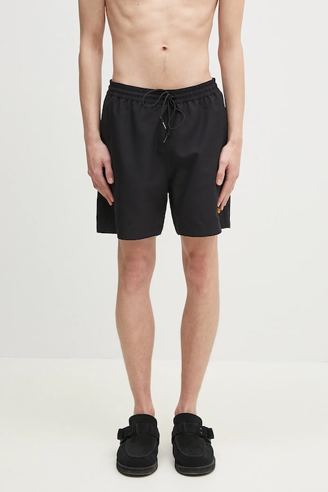 Carhartt WIP swim shorts Chase Swim Trunks black color I035062.00FXX