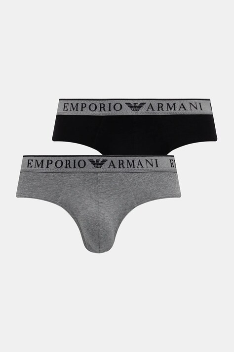 Emporio Armani Underwear slip 2-pack culoarea negru, EM000251 AF10776