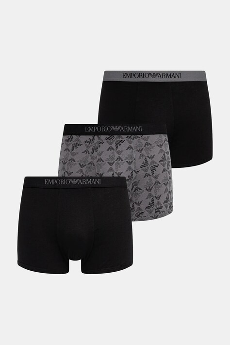 Emporio Armani Underwear bokserki 3-pack męskie kolor czarny EM000260 AF10800