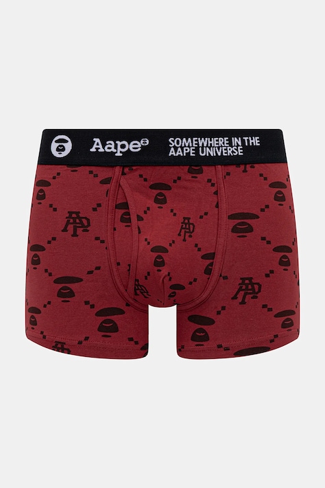 Боксерки AAPE Main в бордо AAPUWM5297XXN