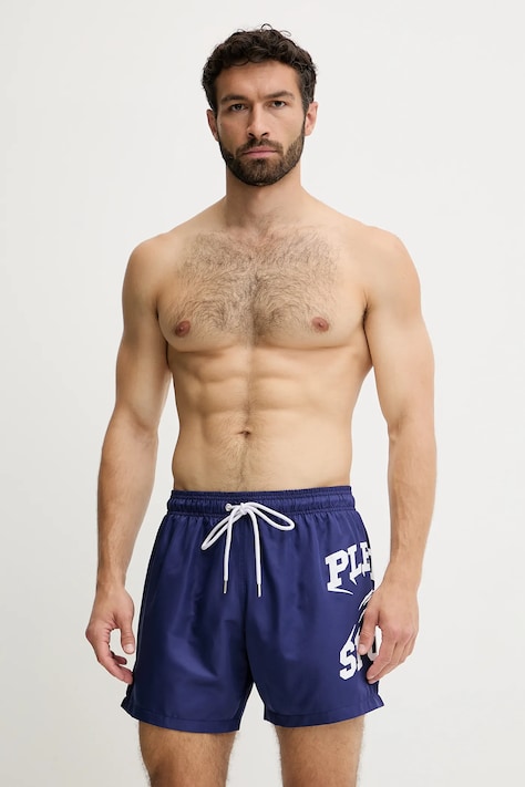 Купальні шорти PLEIN SPORT колір синій PS25MBM01