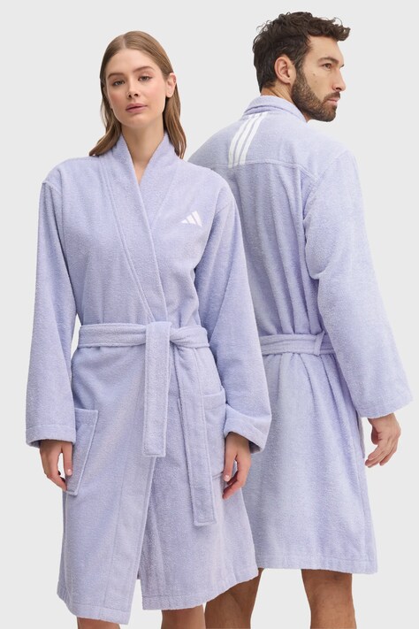 Халат adidas Performance в лилаво JD1168